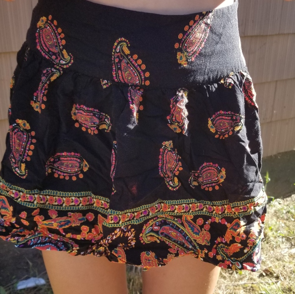 Patterned skirt